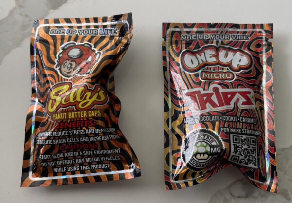 One Up Micro Trip Mushroom Edibles