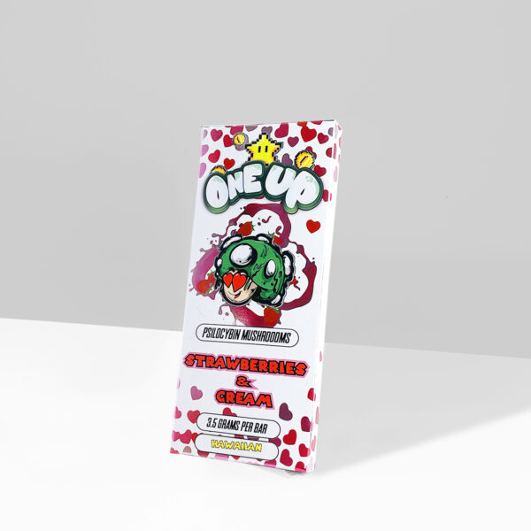 One Up Mushroom Bar - Strawberries And Cream