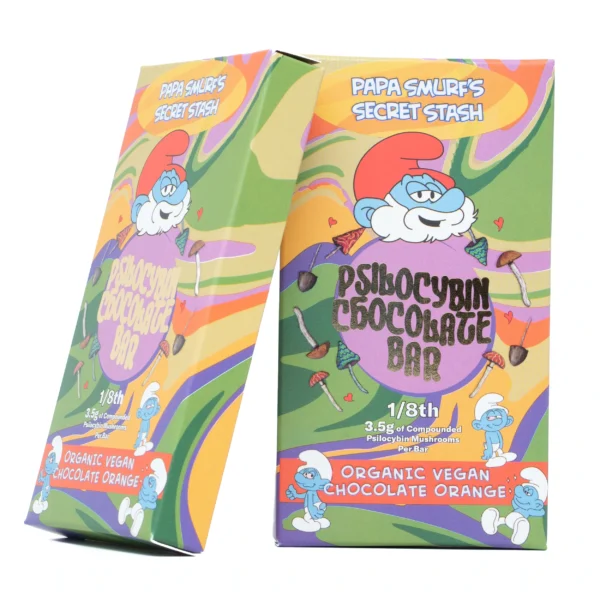 Papa Smurf's Secret Stash Chocolate Bar 3.5G